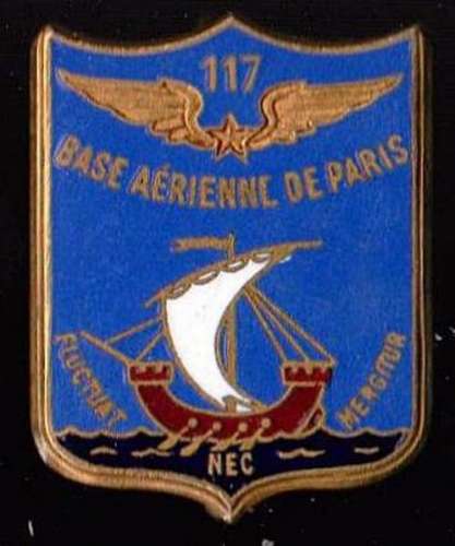 France Insigne Base aérienne de Paris 117