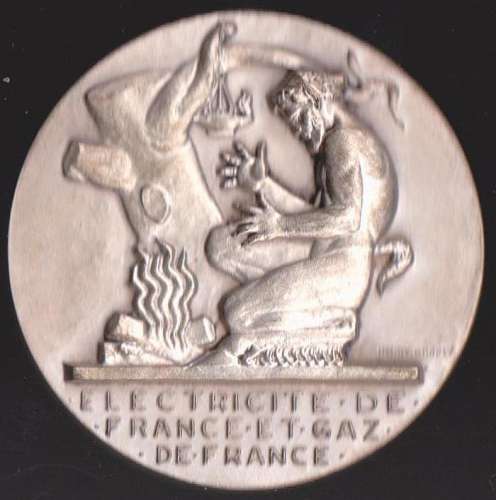 France Médaille en bronze 30 ans Électricité de France et Gaz de France