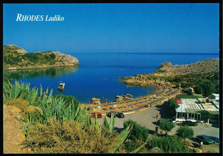 Grèce Carte Postale CP Postcard Rhodes Ladiko