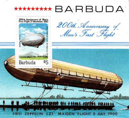 Barbuda Bf 71 Bicentenaire des premières ascensions