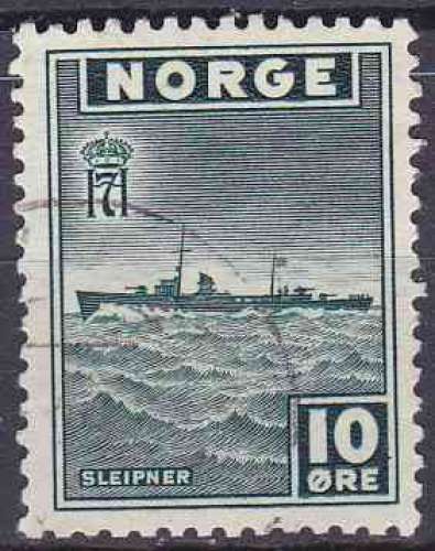 NORVEGE 1943 OBLITERE N° 263