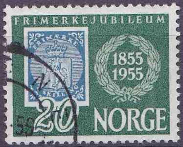 NORVEGE 1955 OBLITERE N° 355