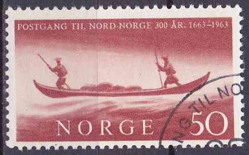 NORVEGE 1963 OBLITERE N° 456