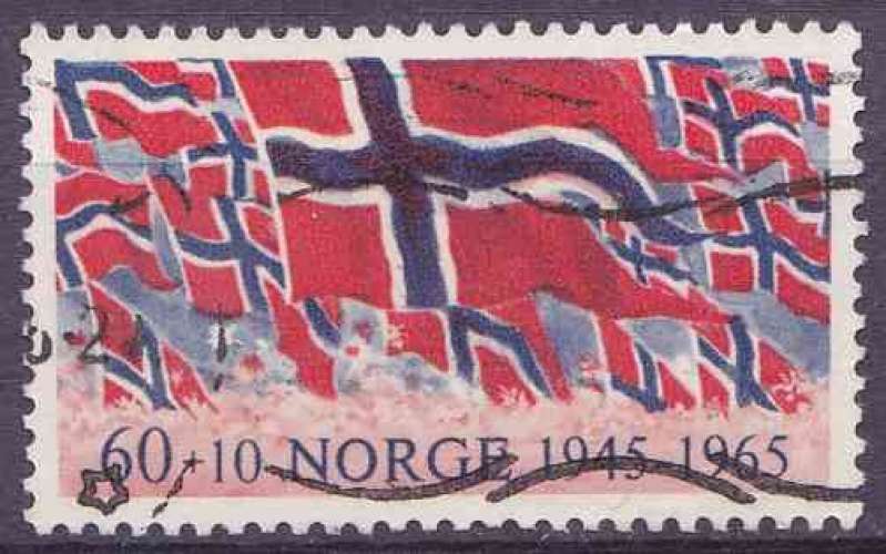 NORVEGE 1965 OBLITERE N° 483
