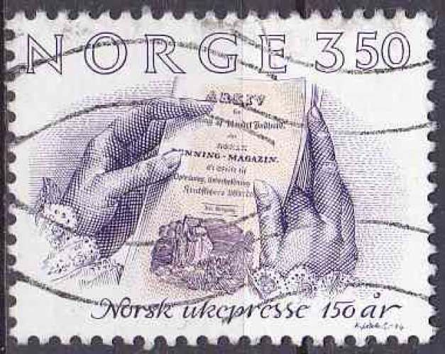 NORVEGE 1984 OBLITERE N° 868