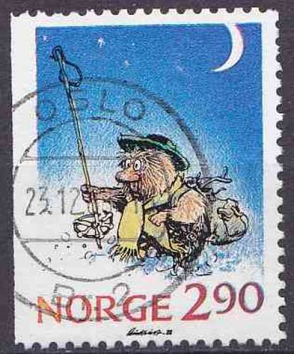 NORVEGE 1988 OBLITERE N° 964