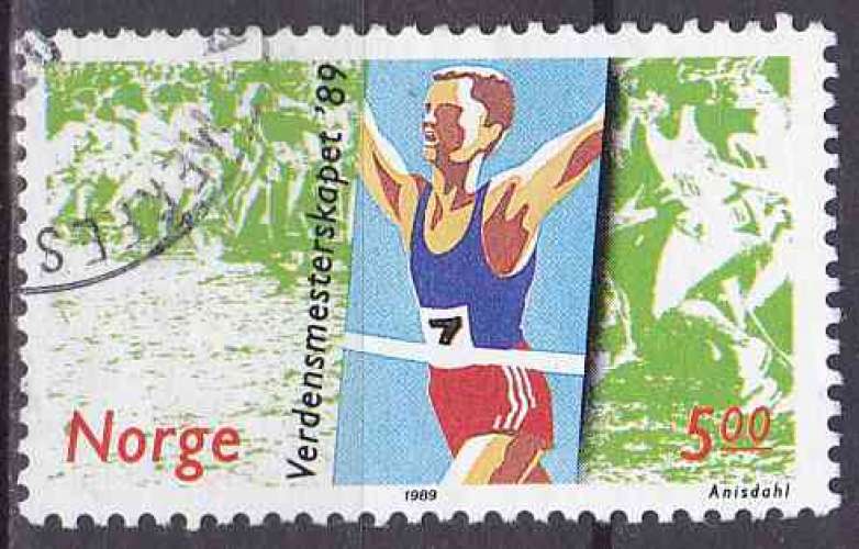 NORVEGE 1989 OBLITERE N° 971