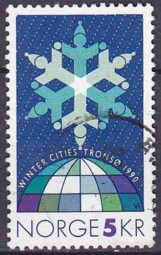 NORVEGE 1990 OBLITERE N° 994