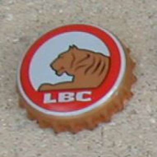 Laos Capsule de Bière Beerlao Lager Beer Lao Brewery Company LBC logo avec tigre