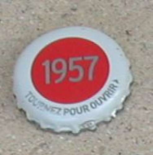 France Capsule Bière Crown Cap Beer Kronenbourg Série Limitée Les Années qui Comptent 1957