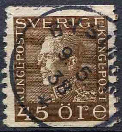 SUEDE 1929 OBLITERE N° 218