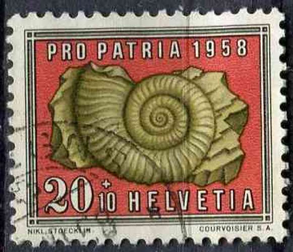 SUISSE 1958 OBLITERE N° 608