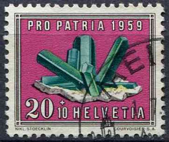 SUISSE 1959 OBLITERE N° 627