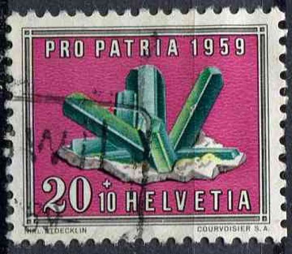 SUISSE 1959 OBLITERE N° 627