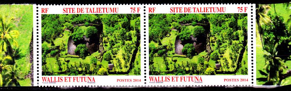 Wallis et Futuna 2014 Site de Talietumu ( Paire BDF ) 