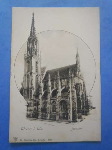 68-THANN l'église , dos non divisé