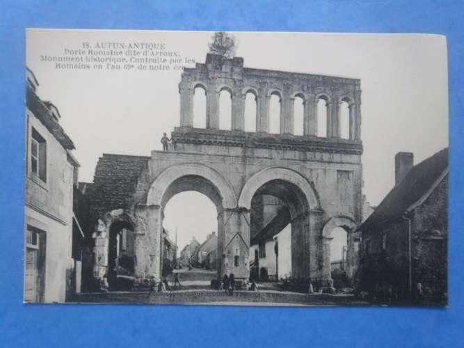 71-AUTUN porte romaine dite d'Arroux