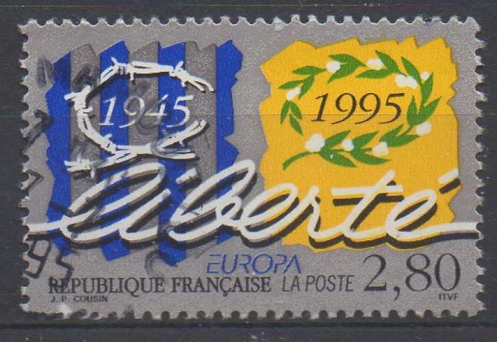 France 1995 - Y & T : 2941 -  Europa : liberté
