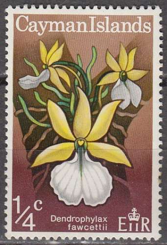  Cayman Islands 1971 Michel 286 Neuf ** Cote (2004) 0.10 Euro Fleur
