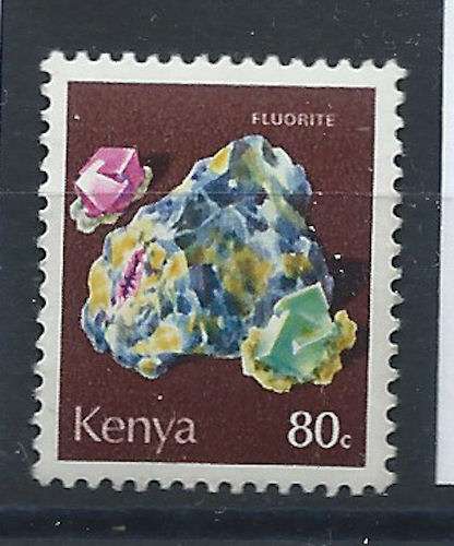 Kenya N°101** (MNH) 1977 - Minéraux 