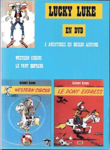 DVD - Lucky Luke - Western Circus - Le pony express - excellent état