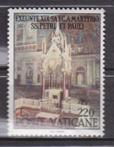 Vatican 1967 YT 470 Obl 19ième centenaire de la mort de Saint Pierre