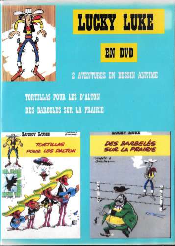 DVD - Lucky Luke - Tortillas pour les Dalton - Des barbellés sur la prairie - excellent état