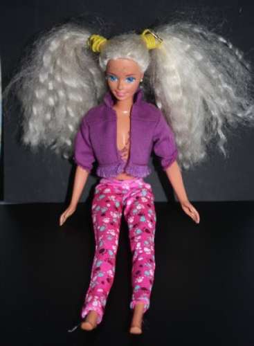 1966 Vintage Poupée Barbie robe violette ou pantalon violet  Mattel Inc Malaysia