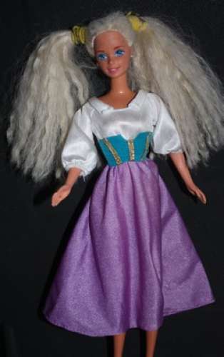 1966 Vintage Poupée Barbie robe violette ou pantalon violet  Mattel Inc Malaysia