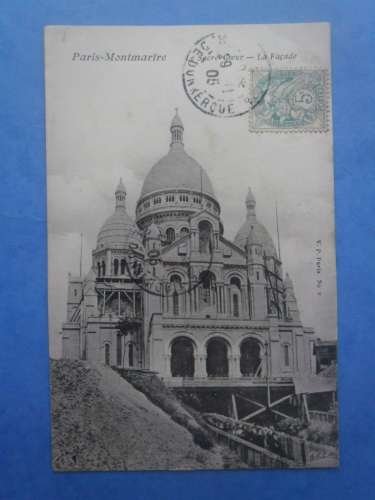 75-PARIS Sacré-Coeur de Montmartre , circulée en 1905