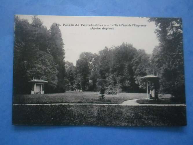 77-FONTAINEBLEAU chateau , le tir a l'arc de l'Empereur