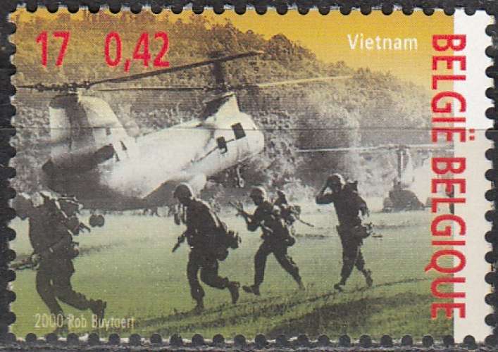 Belgique 2000 Michel 3000 Neuf ** Cote (2008) 1.10 € Guerre du Viêt Nam