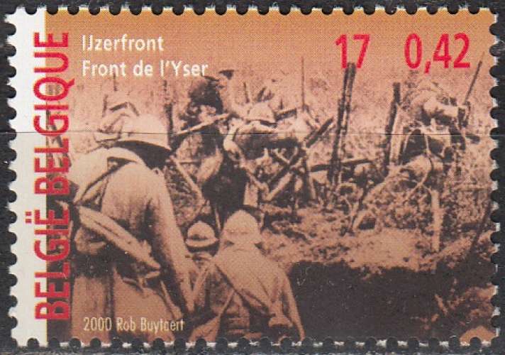 Belgique 2000 Michel 2994 Neuf ** Cote (2008) 1.10 Euro La Grande Guerre Front de l'Yser