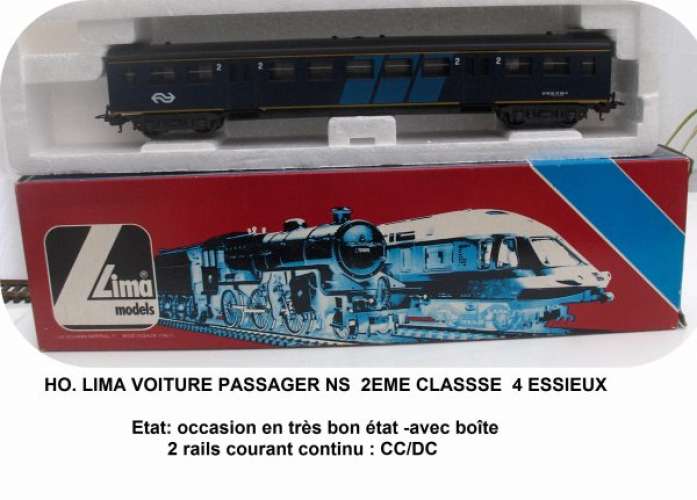ho....lima...voiture passager ns 2eme classse 4 essieux