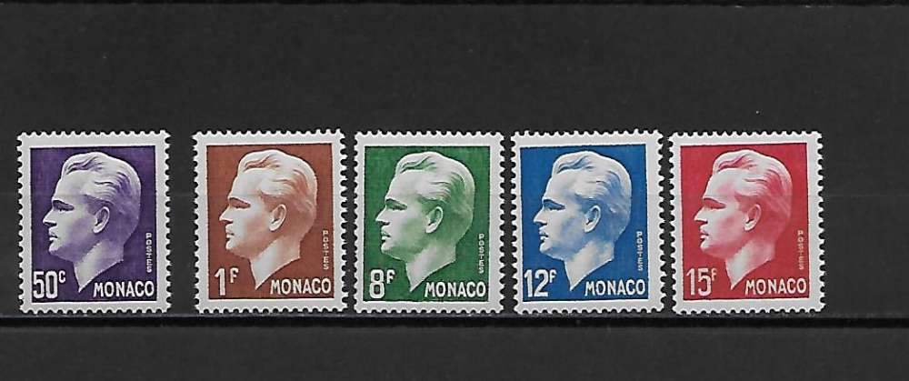 MONACO 344 à 348 neufs **