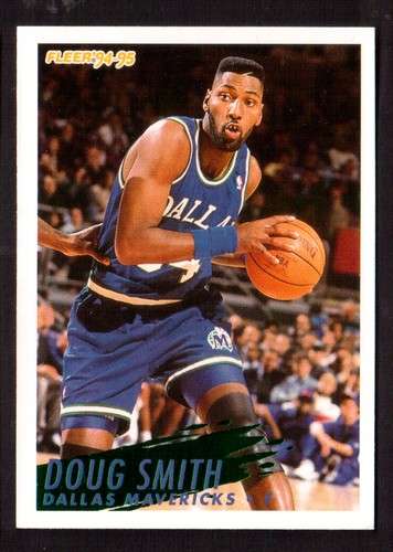 Basket NBA Fleer 94-95 Dallas Maveriicks n°52 Doug Smith . F