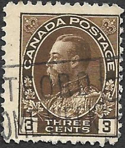 Canada 1918-25 Y&T 110 oblitéré - George V 