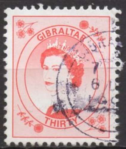 5784 - Y&T n° 866 - oblitéré - Elizabeth II - 1999 - Gibraltar