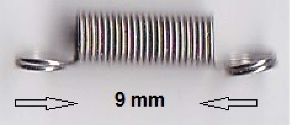 HO MARKLIN 2 ressorts neufs pour pantographe unijambiste type 7219... (pièces détachées)