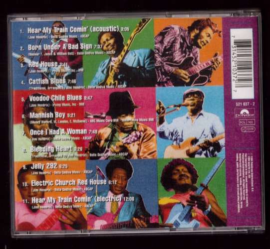 1994 CD  Jimi Hendrix Blues  Polydor   521037-2
