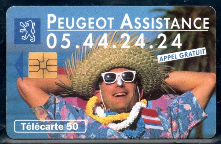 France F387 Peugeot Assistance  50U-S03 1993