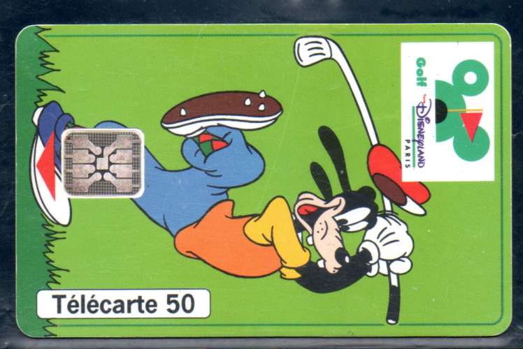 France F483 Dingo Golf Eurodisney 50U-SC5 1994