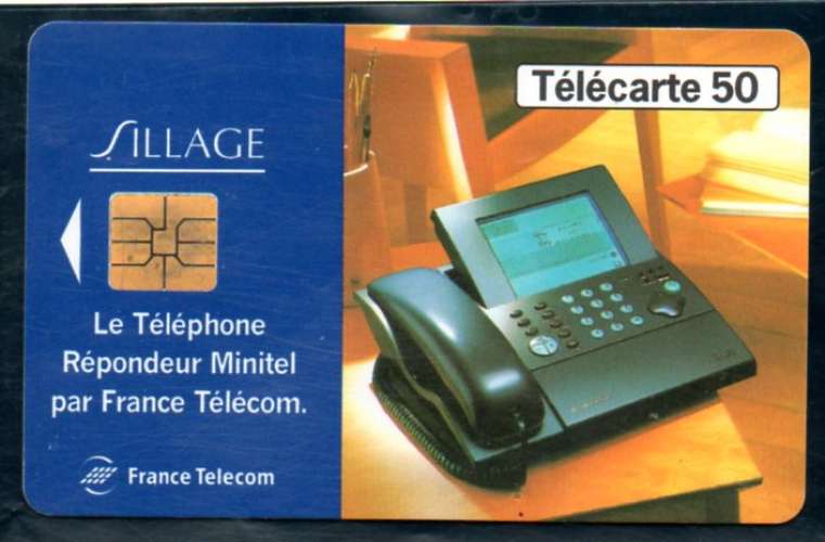 France F569 Minitel SILLAGE 50U-SO3 1995 Variante 3