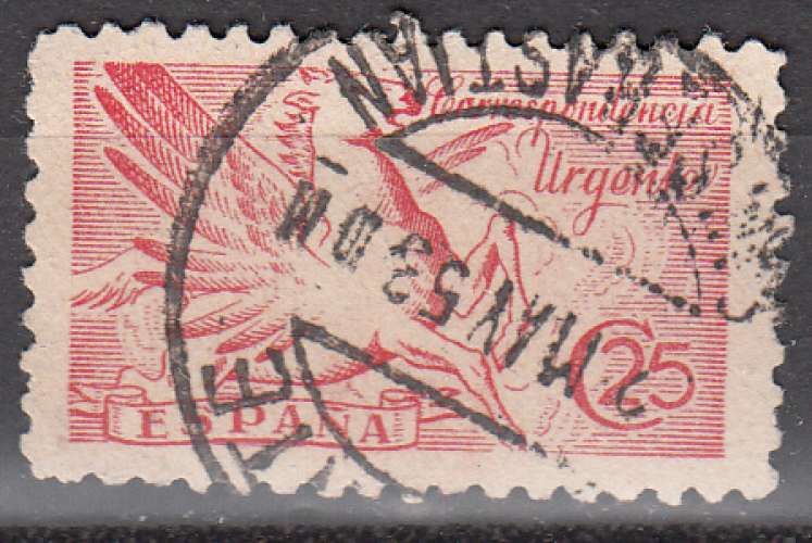 Espagne 1941  Y&T  exprès 30  oblitéré  