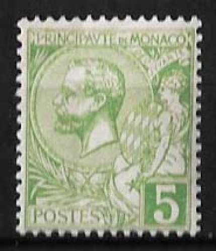 Monaco - Y&T 22 ** - Prince Albert 1er - année 1901
