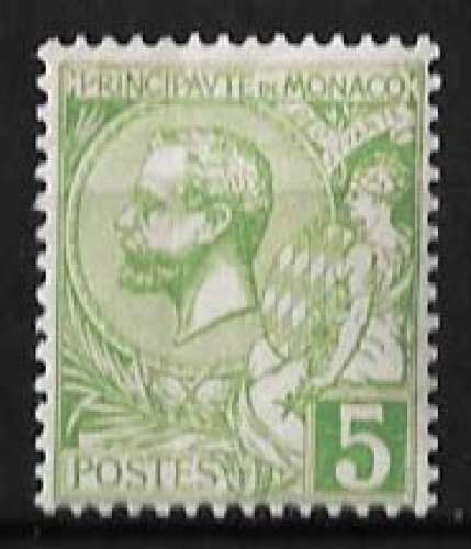 Monaco - Y&T 22 ** - Prince Albert 1er - année 1901
