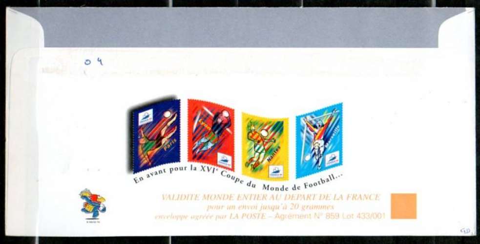 PAP Foot France 98 PARIS > FG Illustrée Dept 09 (Ariège) PAMIERS 1999
