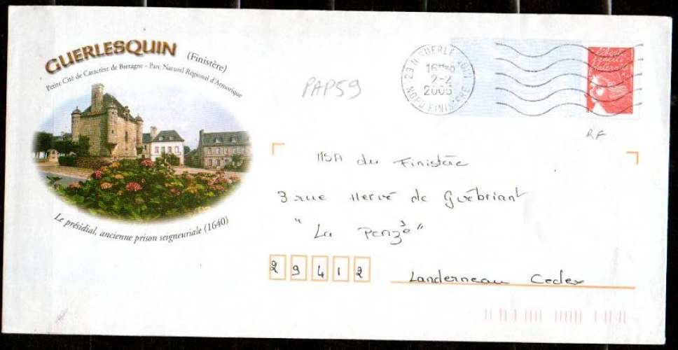 PAP Luquet RF > GUERLESQUIN > FD 5LO Dept 29 (Finistère) GUERLESQUIN 2005