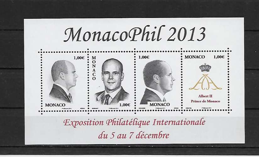 MONACO 2013  Bloc 4T neufs**