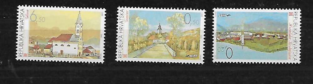 CROATIE  330/332/334 neufs**